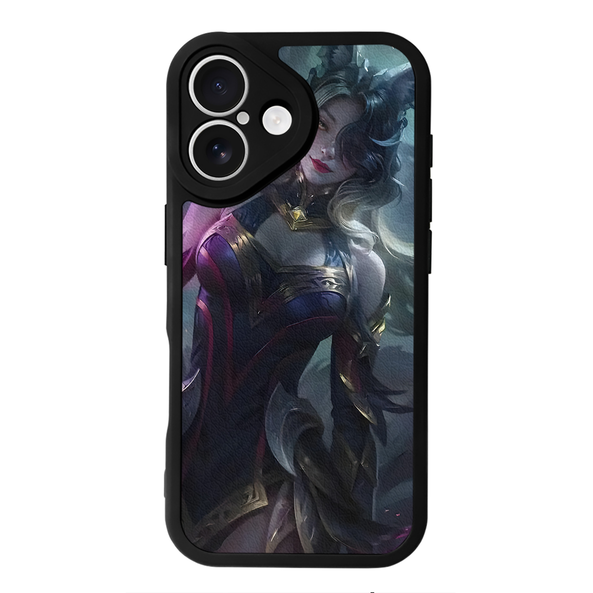 リーグ・オブ・レジェンド League of Legends LOL 【iPhone 16シリーズ対応】シリコンスマホケース（レザー調） 材質：シリコン